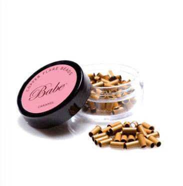 Babe Flare Beads 3.5 mm, 100 Beads per Container, Caramel