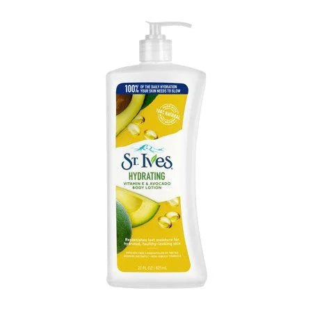 St. Ives Hydrating Hand & Body Lotion Vitamin E & Avocado 21 oz