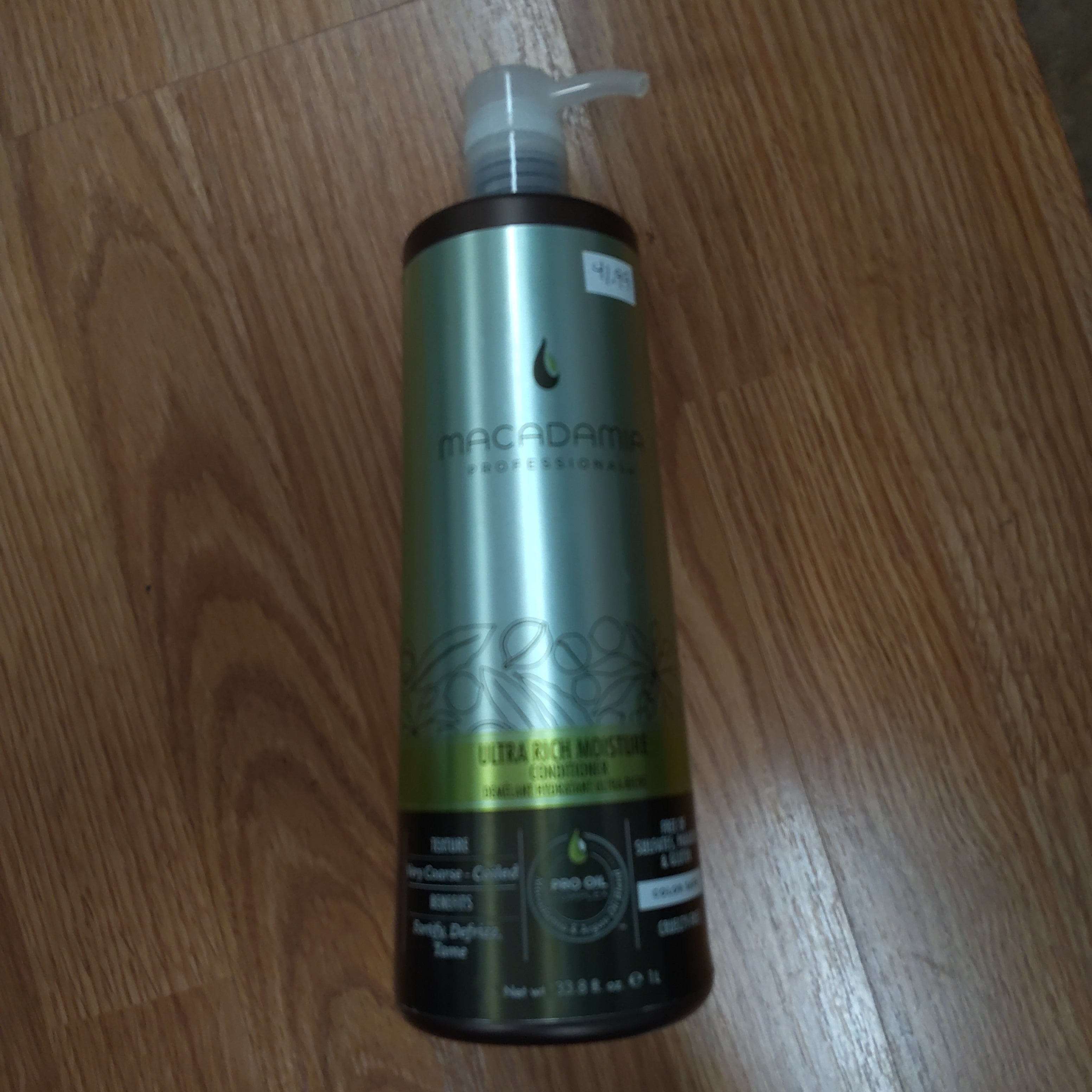 Macadamia Professional Ultra Rich Moisture Conditioner, 33.8 oz