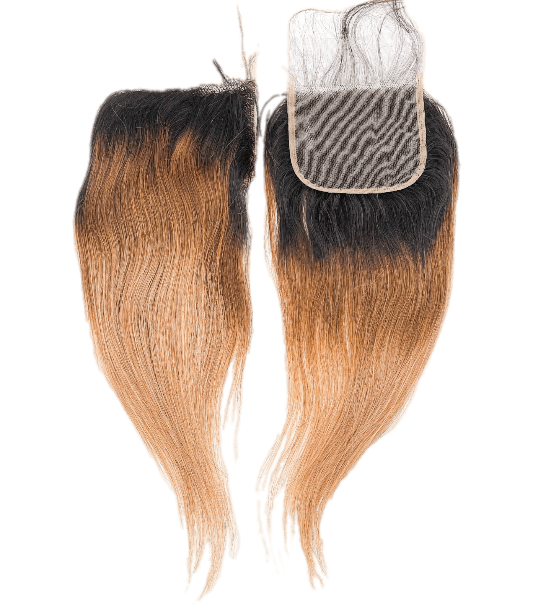 Rio Straight 4x4 Lace Closure, Gold, 12 in