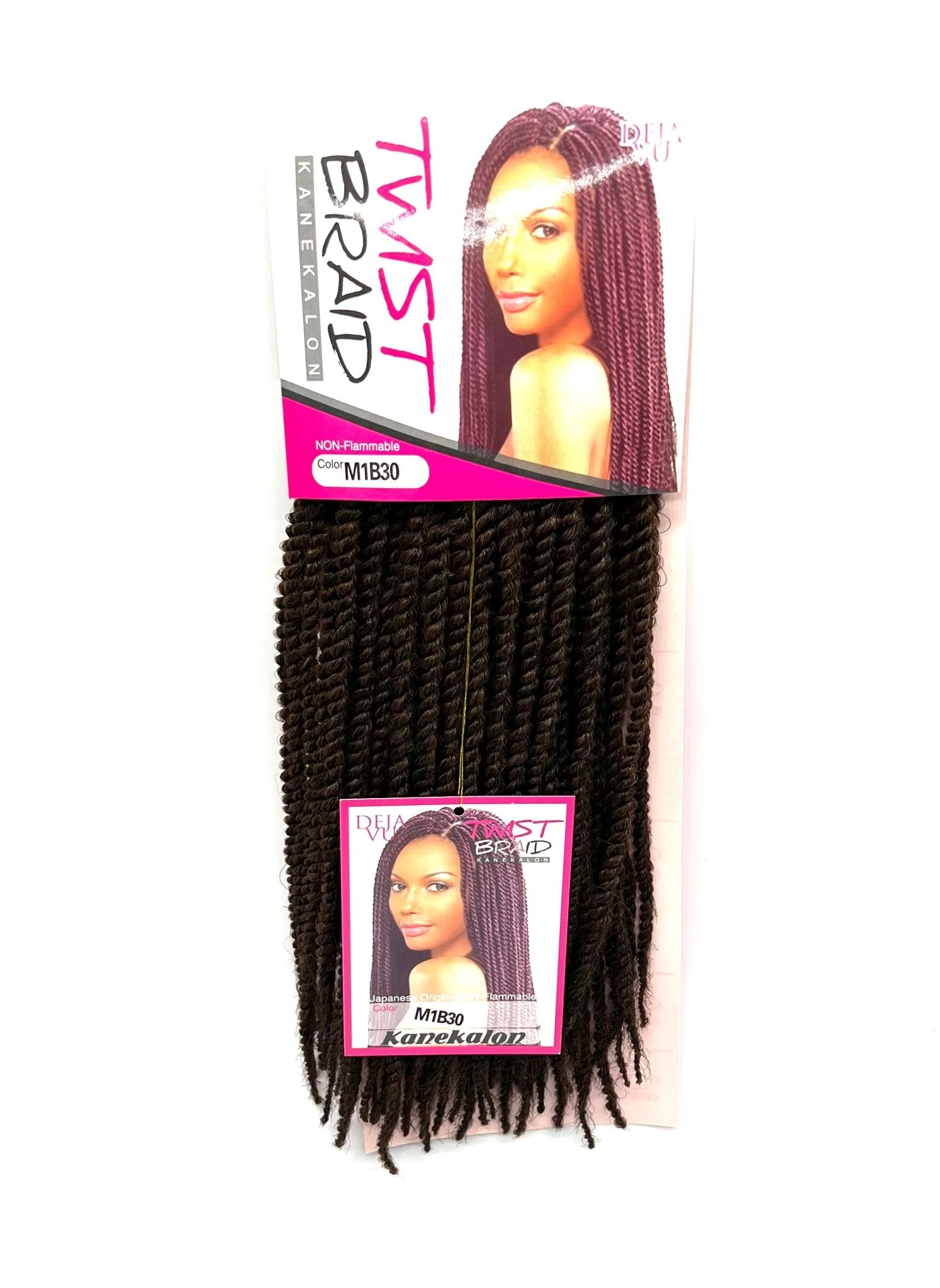 Deja Vu Twist Braid Kanekalon Braiding Hair, M1B30