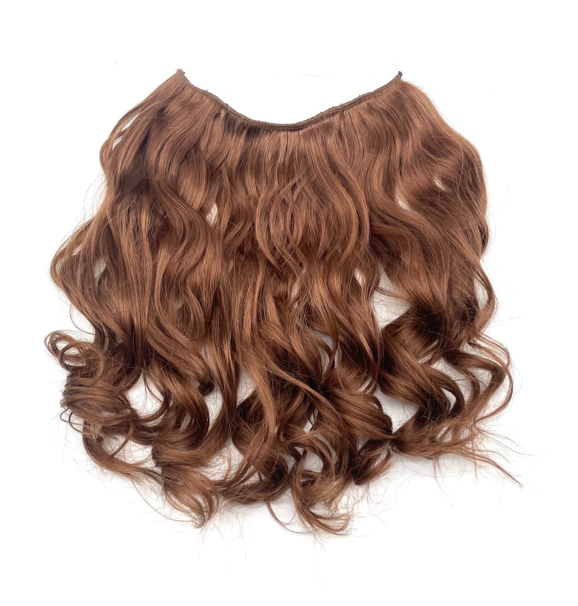 VIP Extensions Body Wave Human Hair Halo Extension 14 in, Shade 8