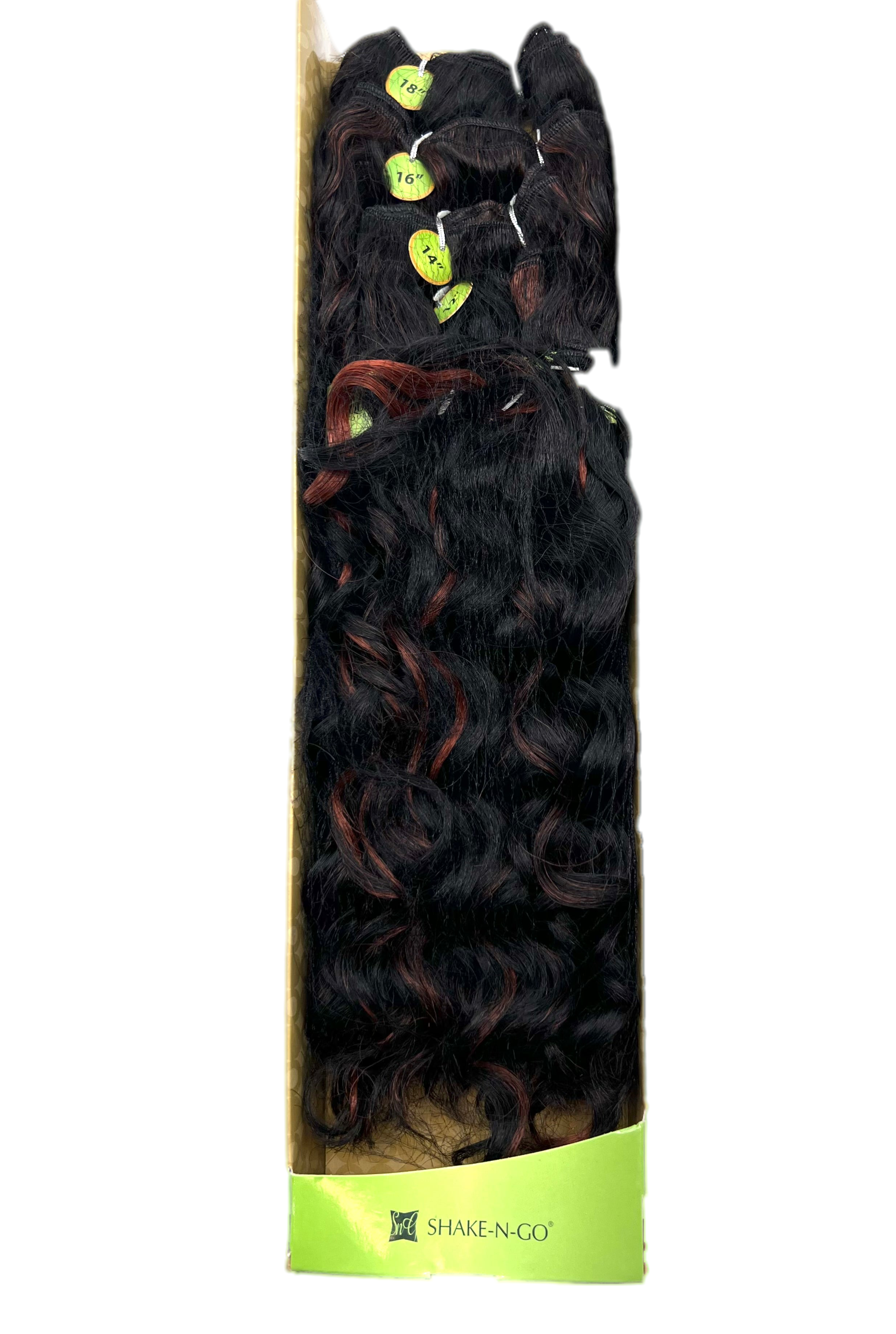 FreeTress Equal Appeal Curl Synthetic Weave, 4 Pcs with Closure, P1B/350