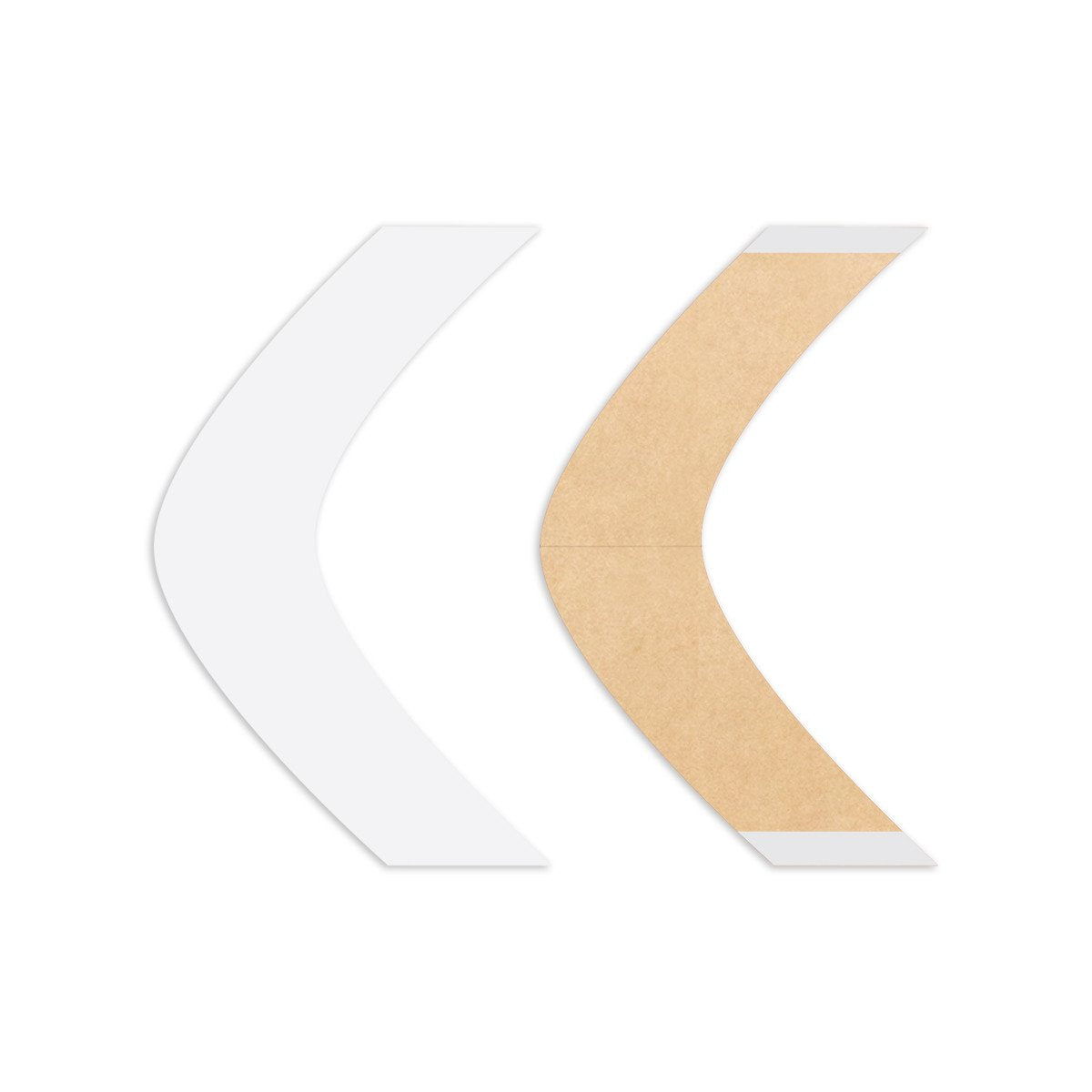 Walker Tape Natural Hold Mini Tape Tabs, 72 Pack