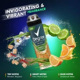 Degree Men Advanced 72H Antiperspirant Dry Spray Mandarin & Vetiver 3.8 oz