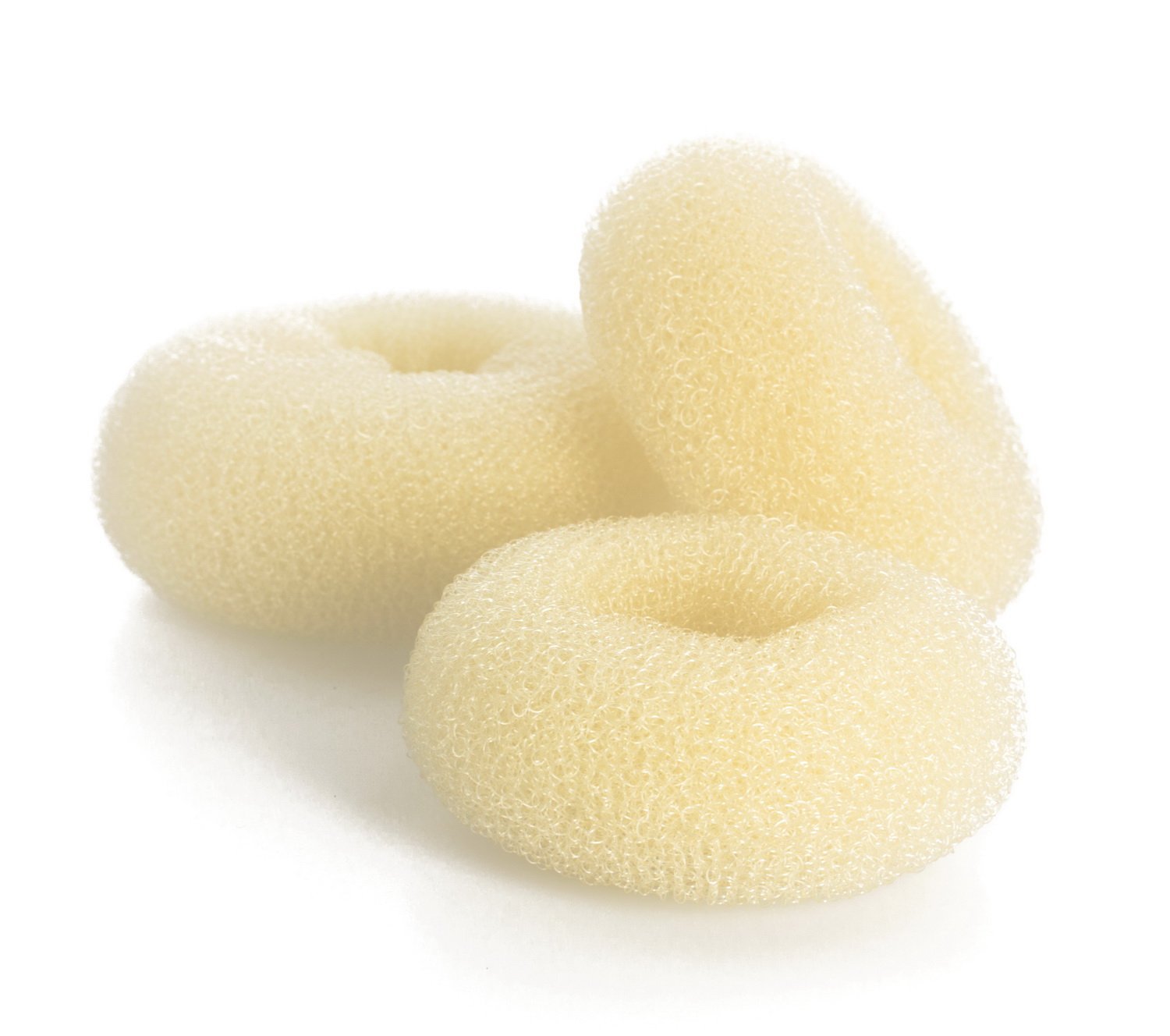 VIP Extensions Hair Bun Maker Donut, Large Brown