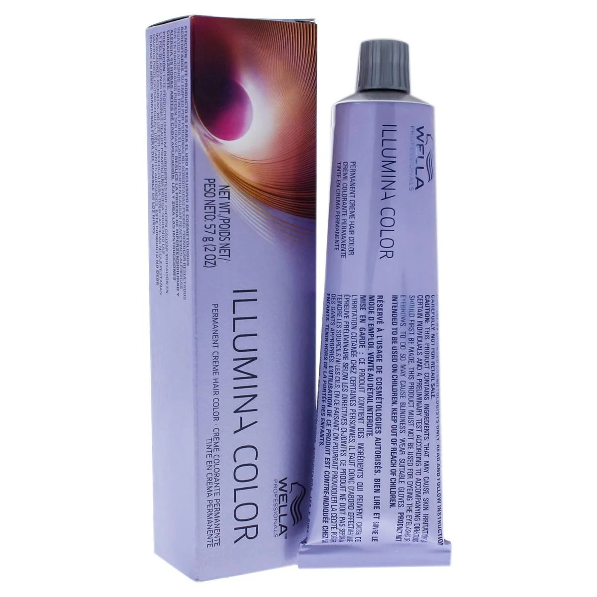 Wella Illumina Color 10/36 Lightest Blonde Gold Violet Hair Color Dye 2 oz