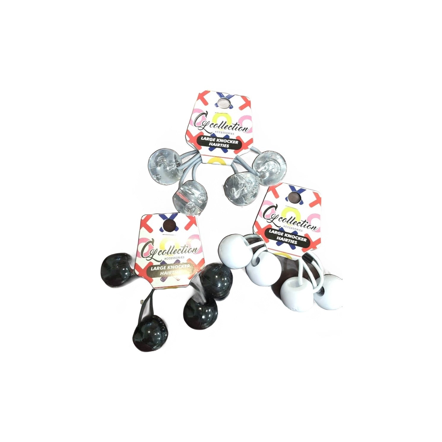 Fashino Large Knocker Ball Hair Ties