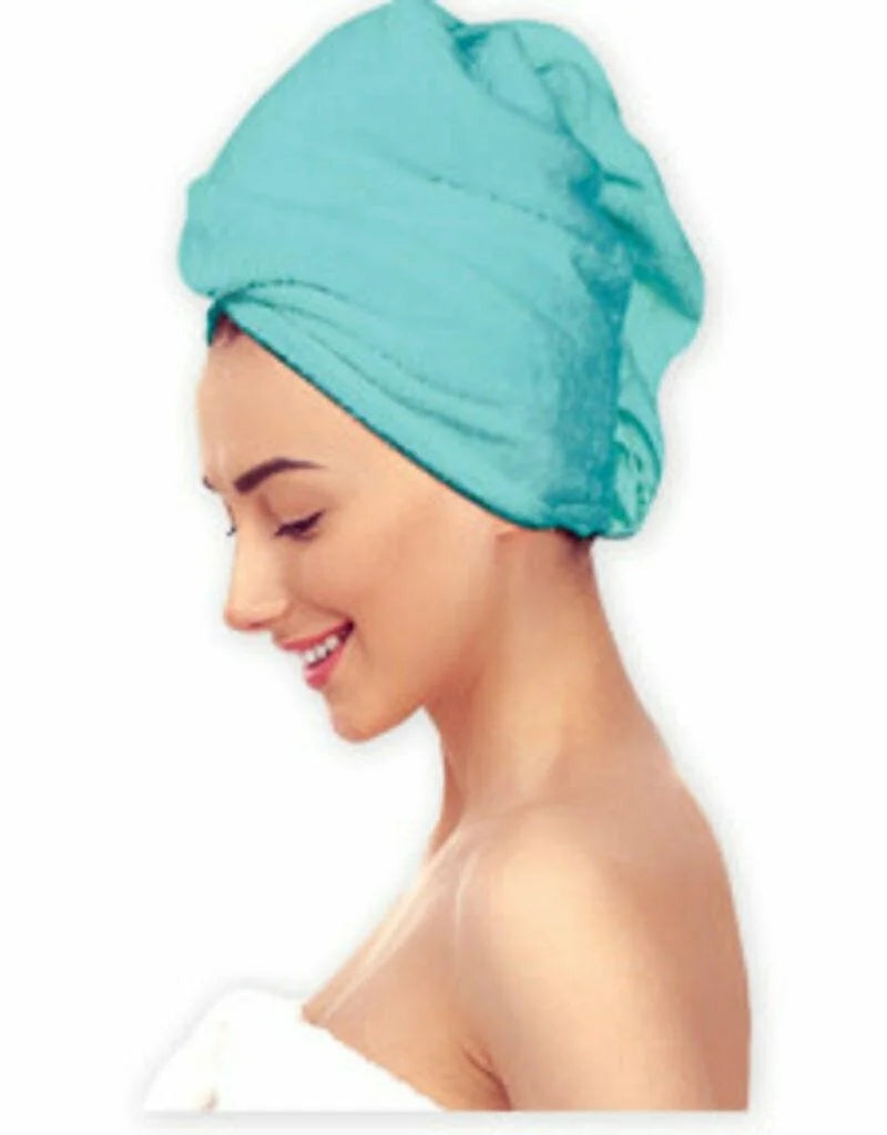 Lemon Lavender Microfiber Turbo Hair Towel
