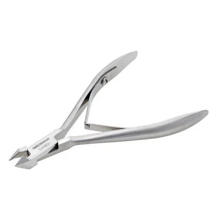 Tweezerman Rockhard Stainless Steel Cuticle Nipper – 1/2 Jaw