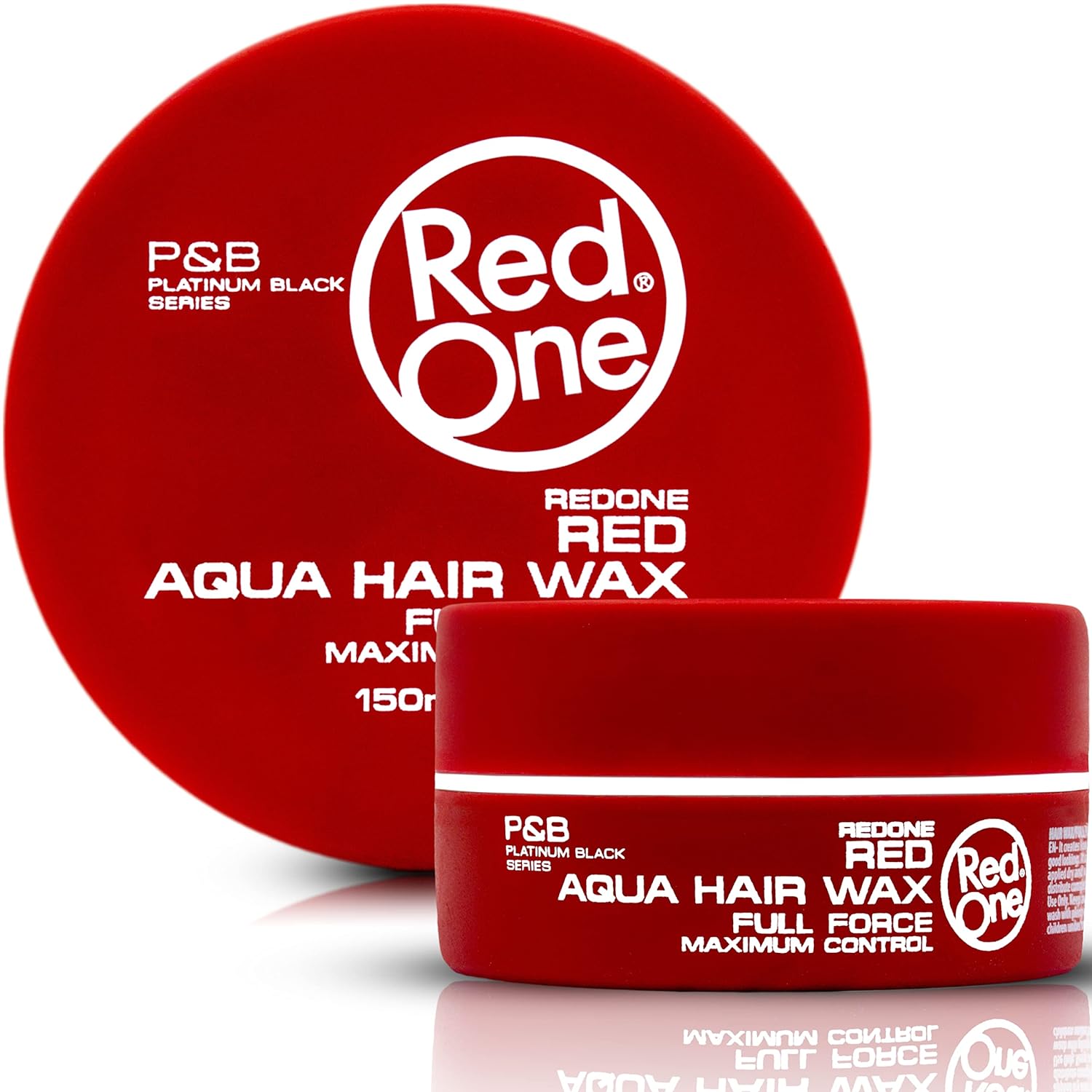 Red One Max Control Matte Hair Styling Wax, Argan, 5 oz