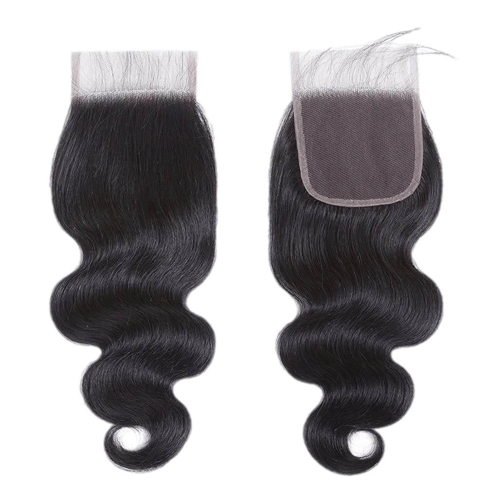 Rio Body Wavy Closure 4x4 Natural Black, 20 in