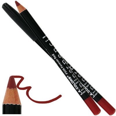 L.A. Colors Lip Liner Pencil, Forever Red