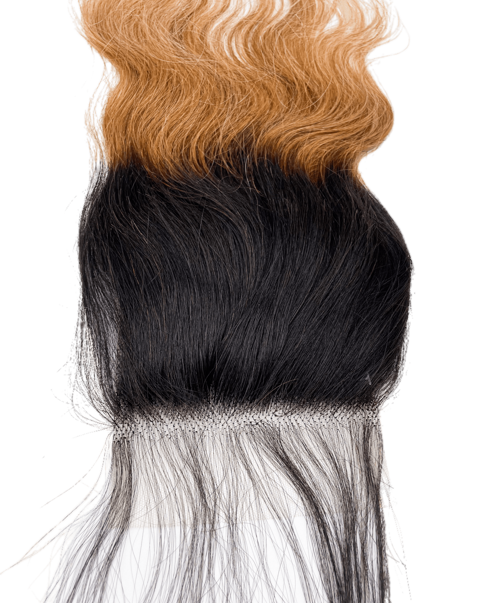 Rio Body Wave Closure 4x4 Gold, 14 in