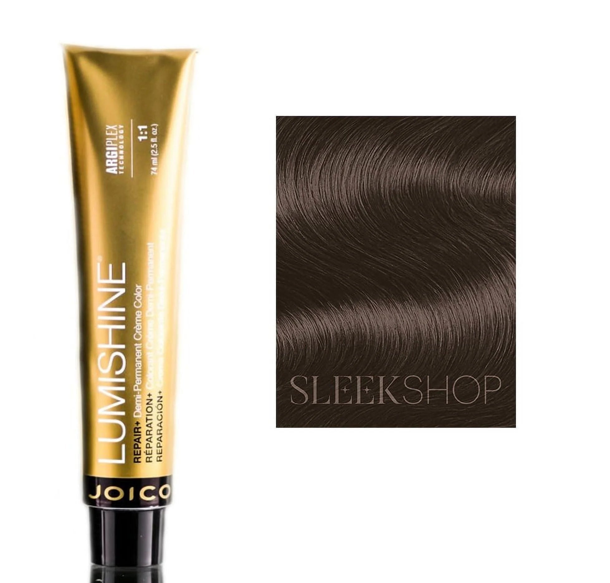 Joico LumiShine Dimensional Deposit Demi-Permanent Hair Color Dark Blonde 2.5 oz