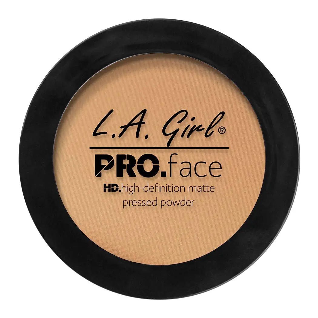 L.A. Girl Pro Face HD Matte Pressed Powder, Medium Beige