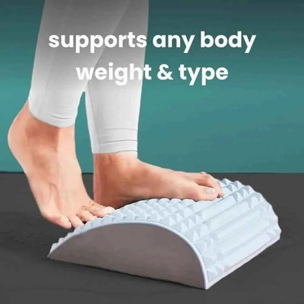 SpineRelax™ Orthopedic Back Stretcher Pillow – Lumbar Support & Pain Relief Cushion