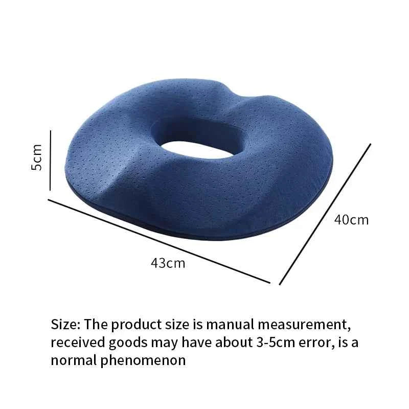 ComfortRing™ Orthopedic Donut Pillow – Tailbone & Coccyx Support Cushion for Pain Relief