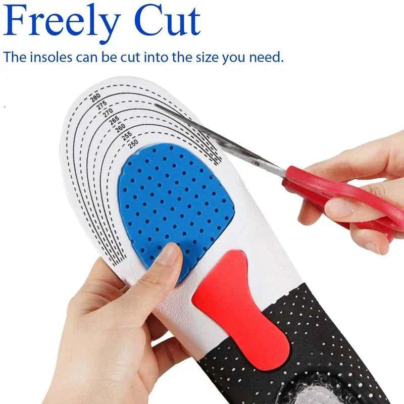 OrthoComfort™ Memory Foam Insoles – Orthopedic Shock Absorption & Foot Support