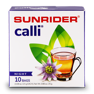 NOW AVAILABLE Calli Natural Herbal Tea | by Sunrider