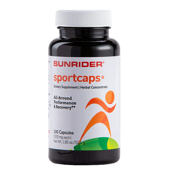 NOW AVAILABLE SportCaps | Energy & Endurance Herbal Supplement by Sunrider