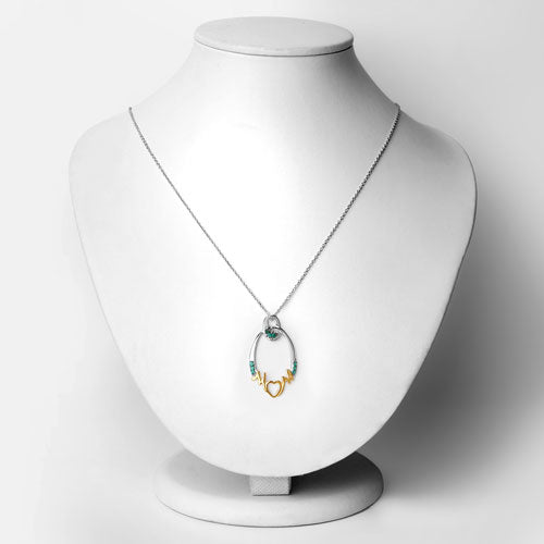 0.15 Carat Genuine Emerald .925 Sterling Silver Pendant by Bids.com