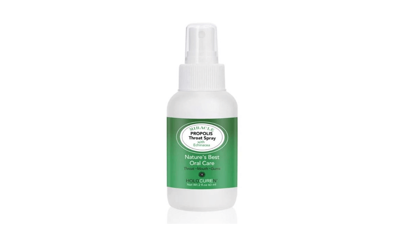 Holocuren Miracle Propolis Throat Spray with Echinacea & 7 Herbs – 2 oz by HOLOCUREN - Official Website