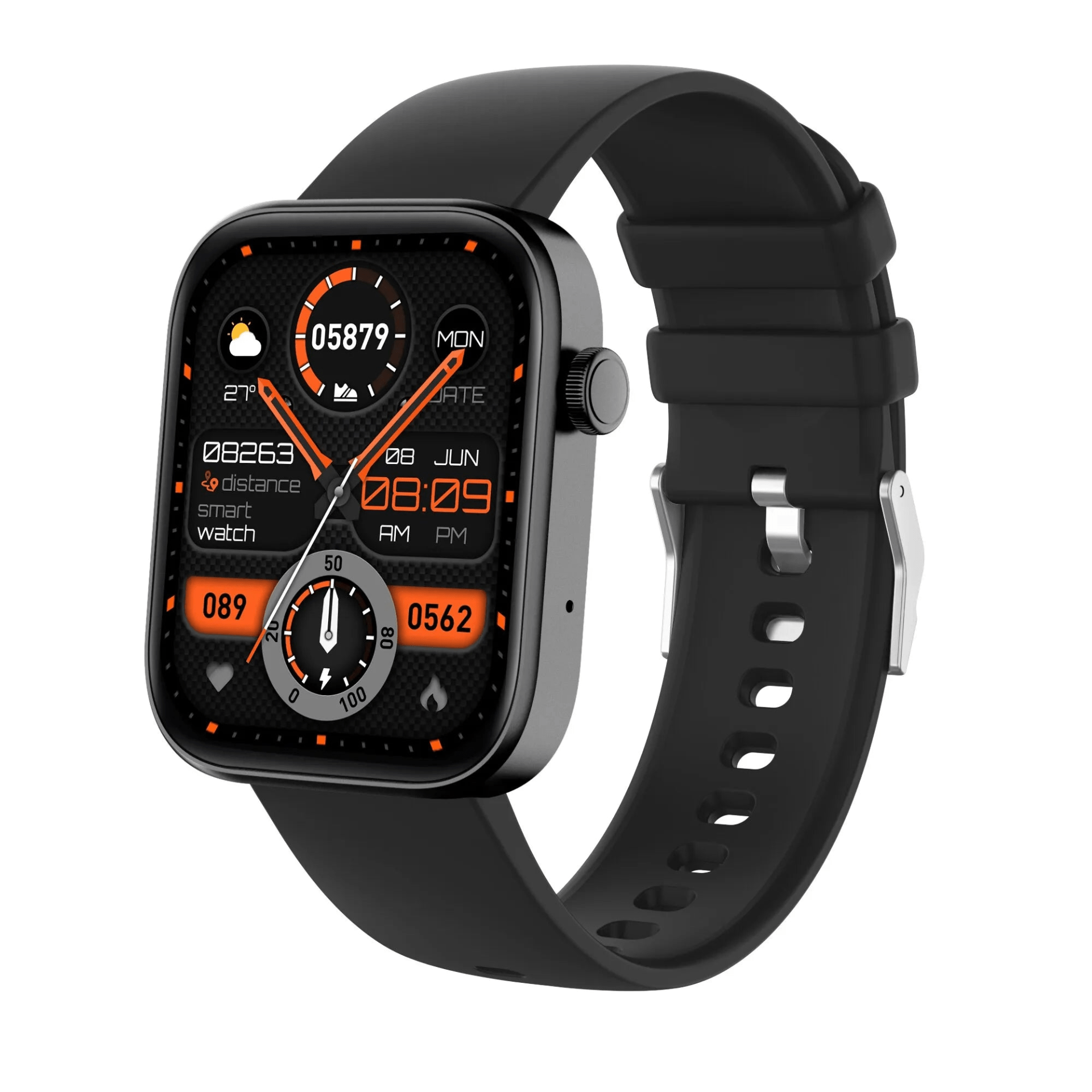 ColMi P71 IP68 Smartwatch with Long Battery Life, 1.9" Display, Health & Fitness Tracking - DestGlow