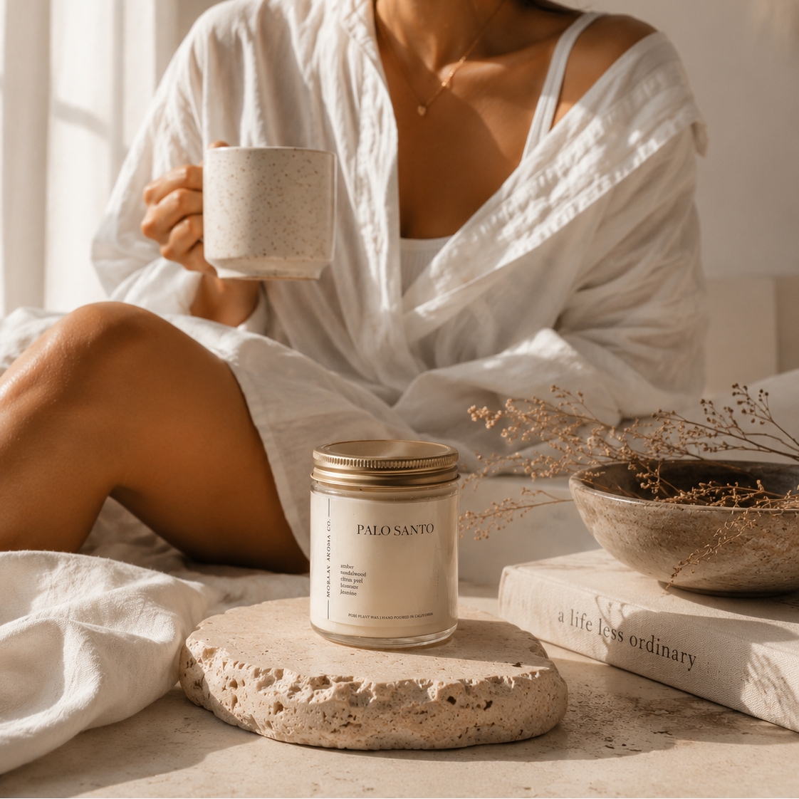 Palo Santo Candles by Mobaak Aromatherapy Shoppe