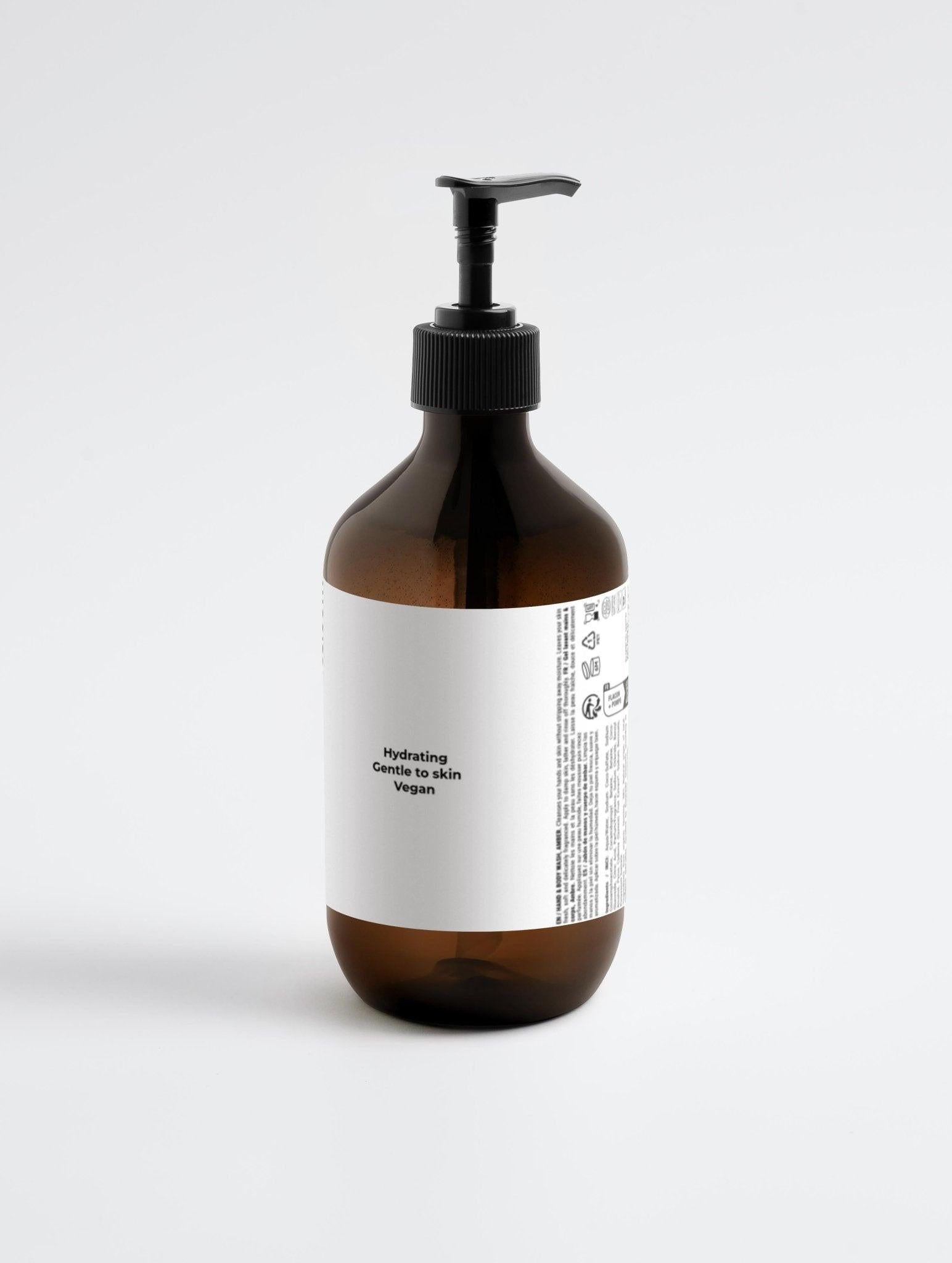 Patchouli & Amber Vanilla Hand & Body Wash by REK Cosmetics