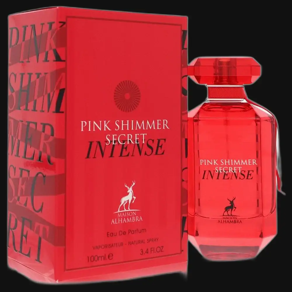 Pink Shimmer Secret Intense By Maison Alhambra Perfume for Women by Gamer Scents