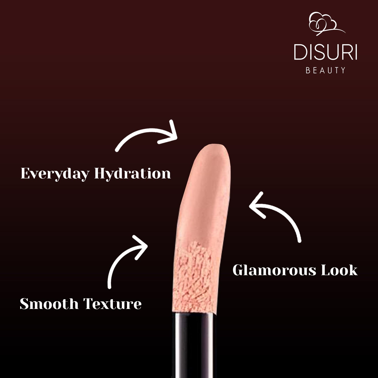 DISURI Beauty Glossy Blast Lip Gloss - Lola (M8)