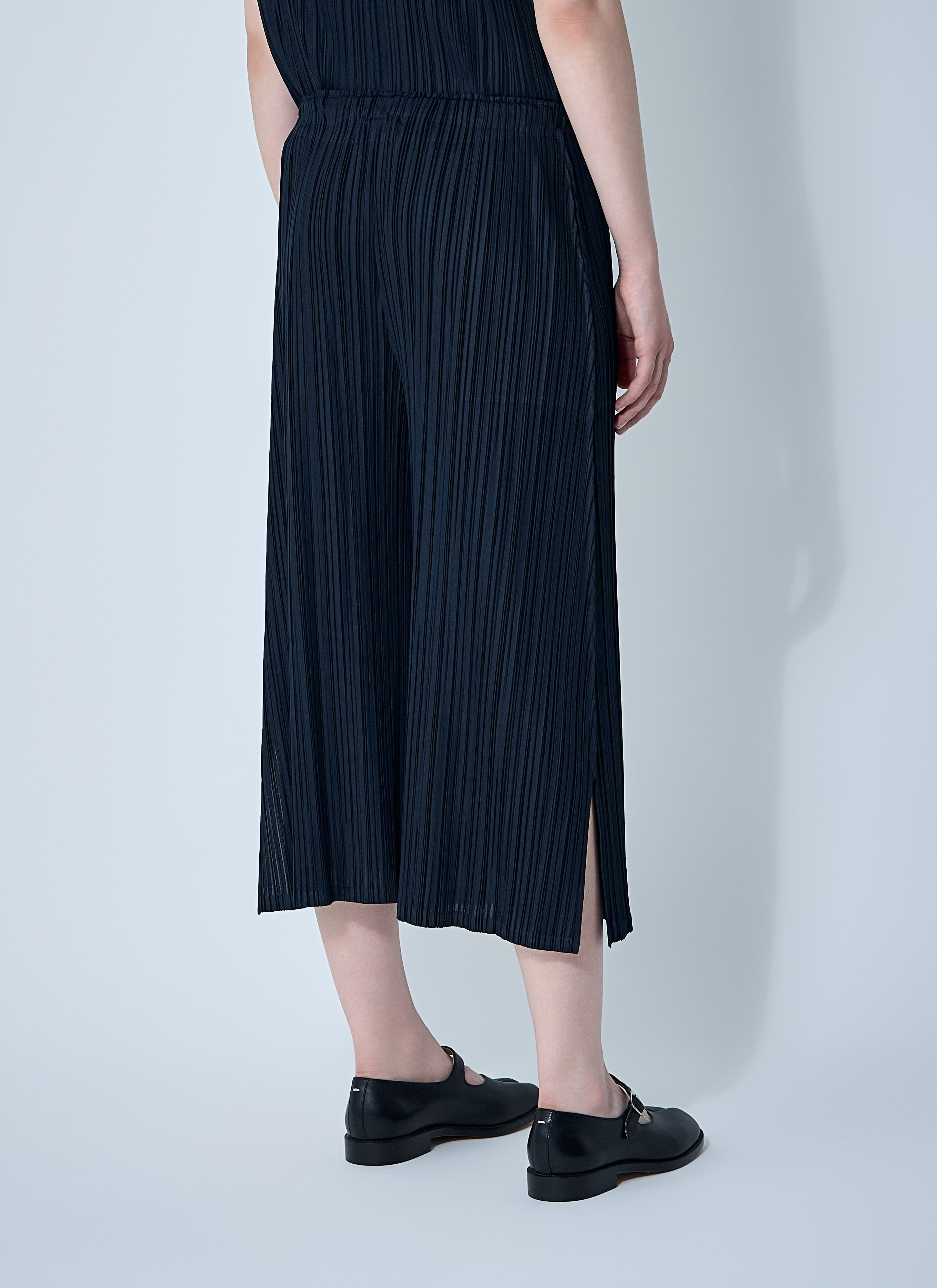 Pleats Please Issey Miyake Women Mellow Pleated Pants by Luosophy