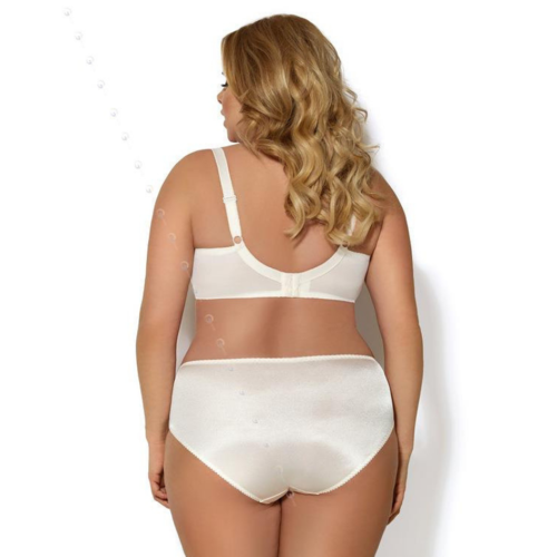 Gorsenia Claire Smooth Brief Panty - Plus Size Microfiber Bikini Panty (Size M)