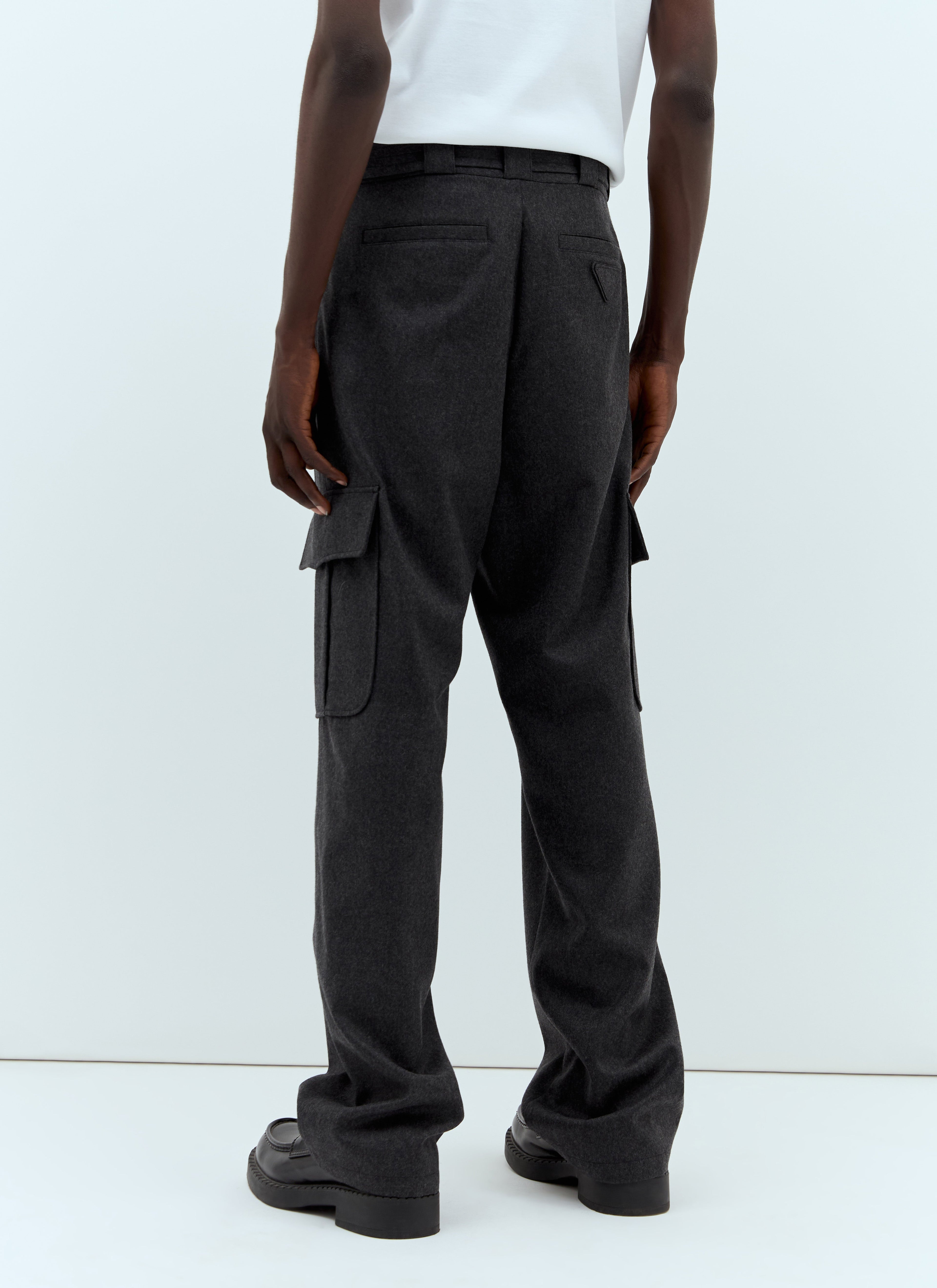 Prada Men Flannel Cargo Pants by Luosophy