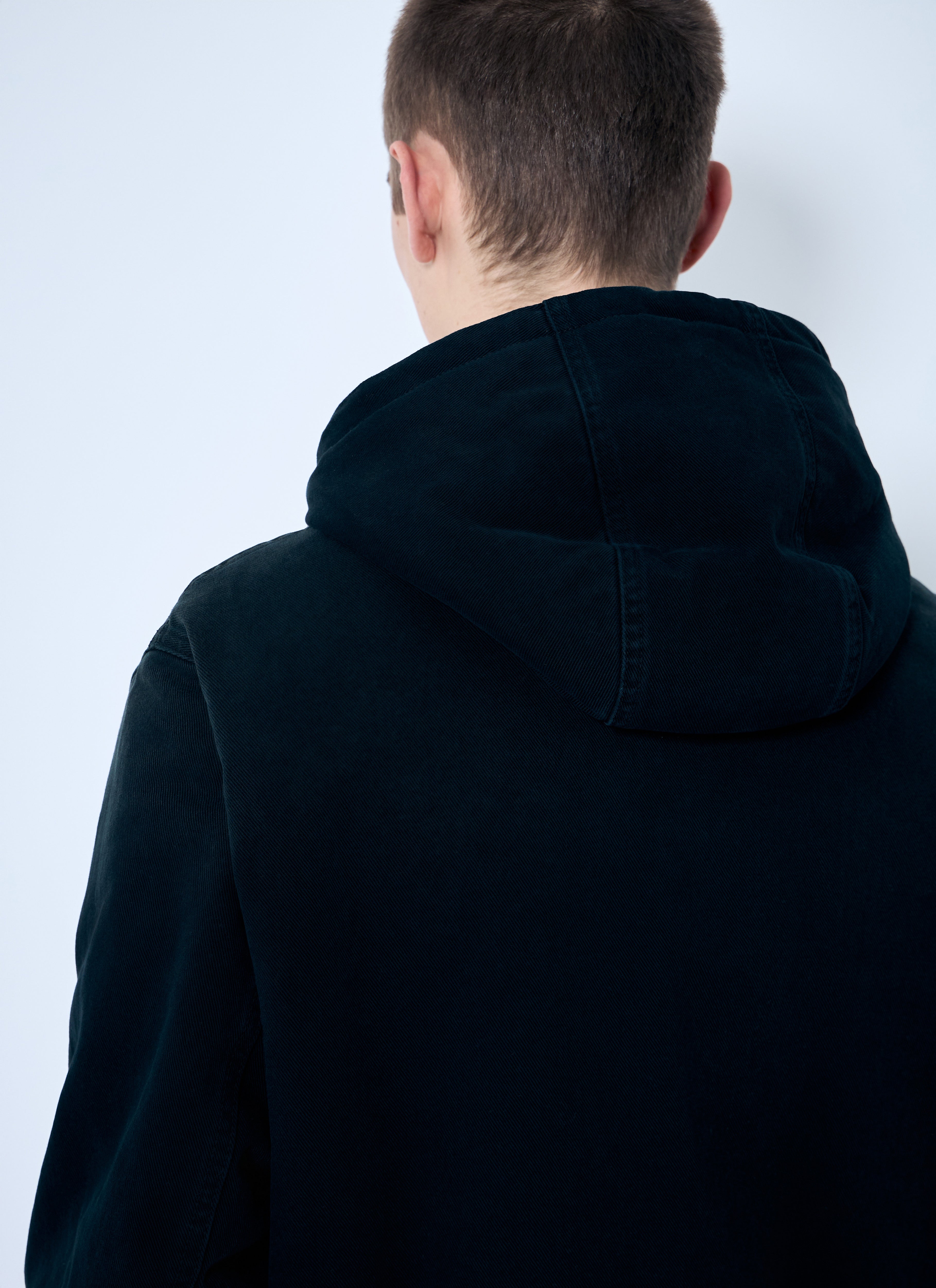 Prada Men Denim Hooded Jacket by Luosophy