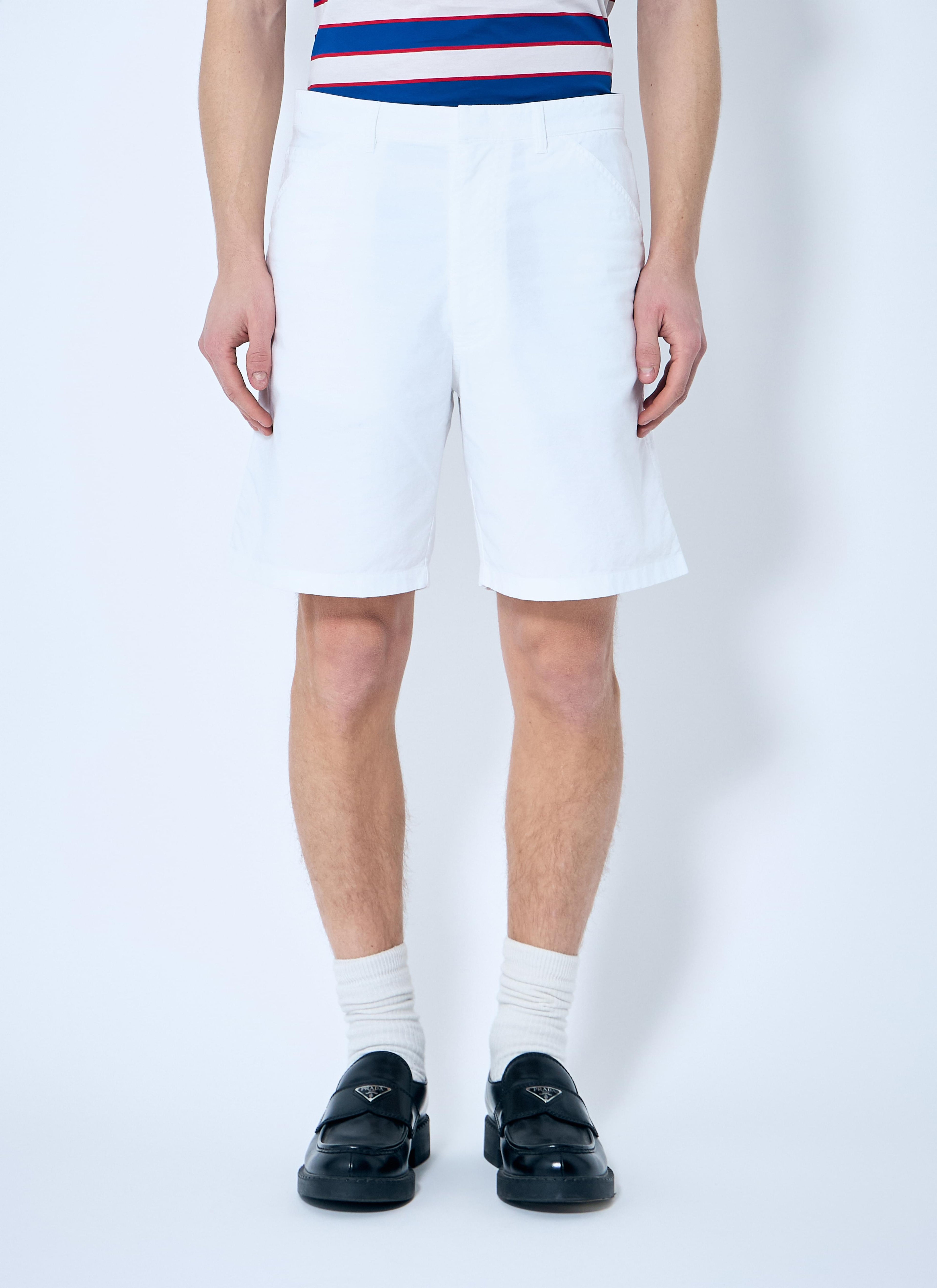 Prada Men Oxford Shorts DestGlow