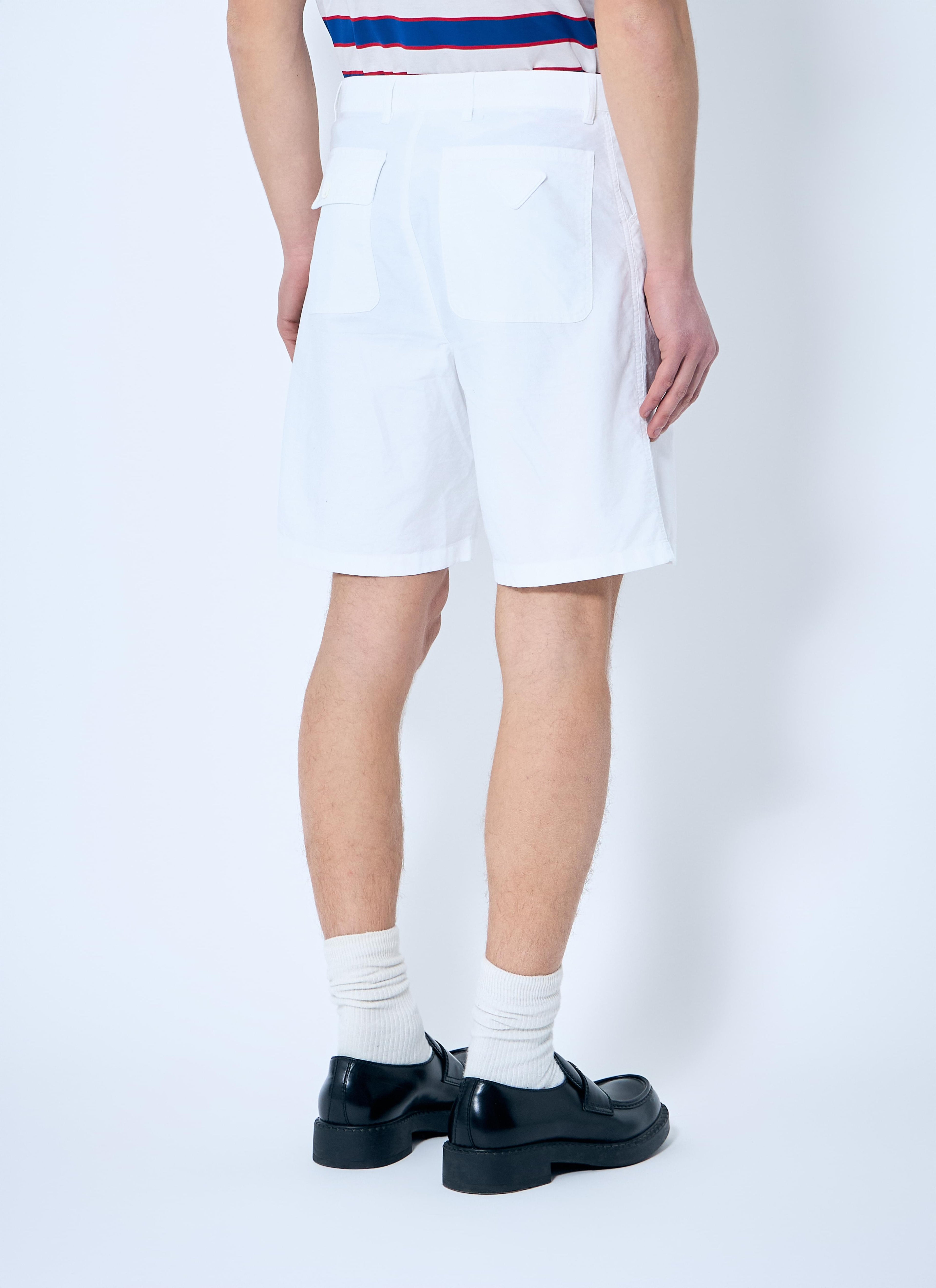 Prada Men Oxford Shorts DestGlow