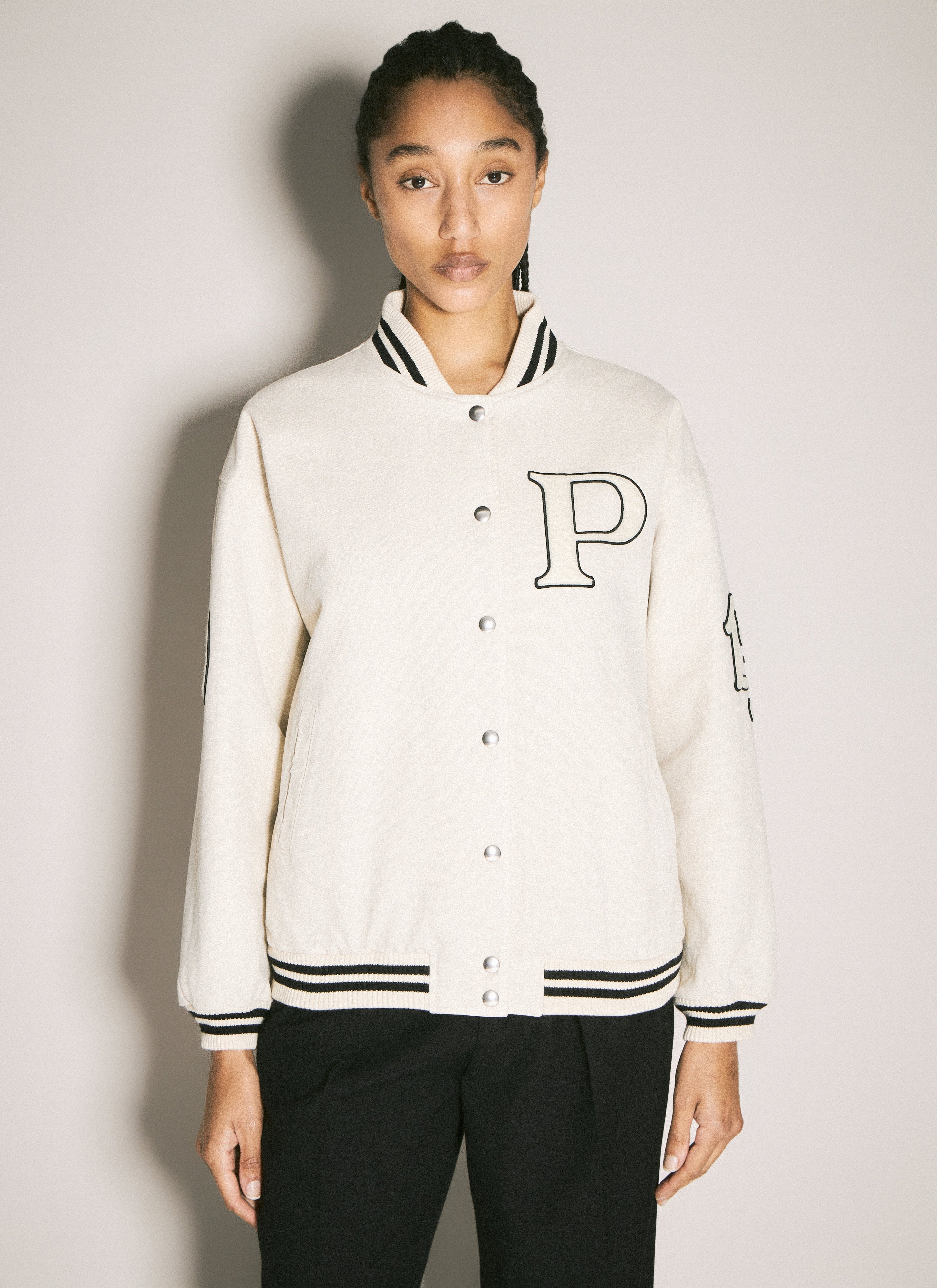 Prada Women Canvas Bomber Jacket by Luosophy