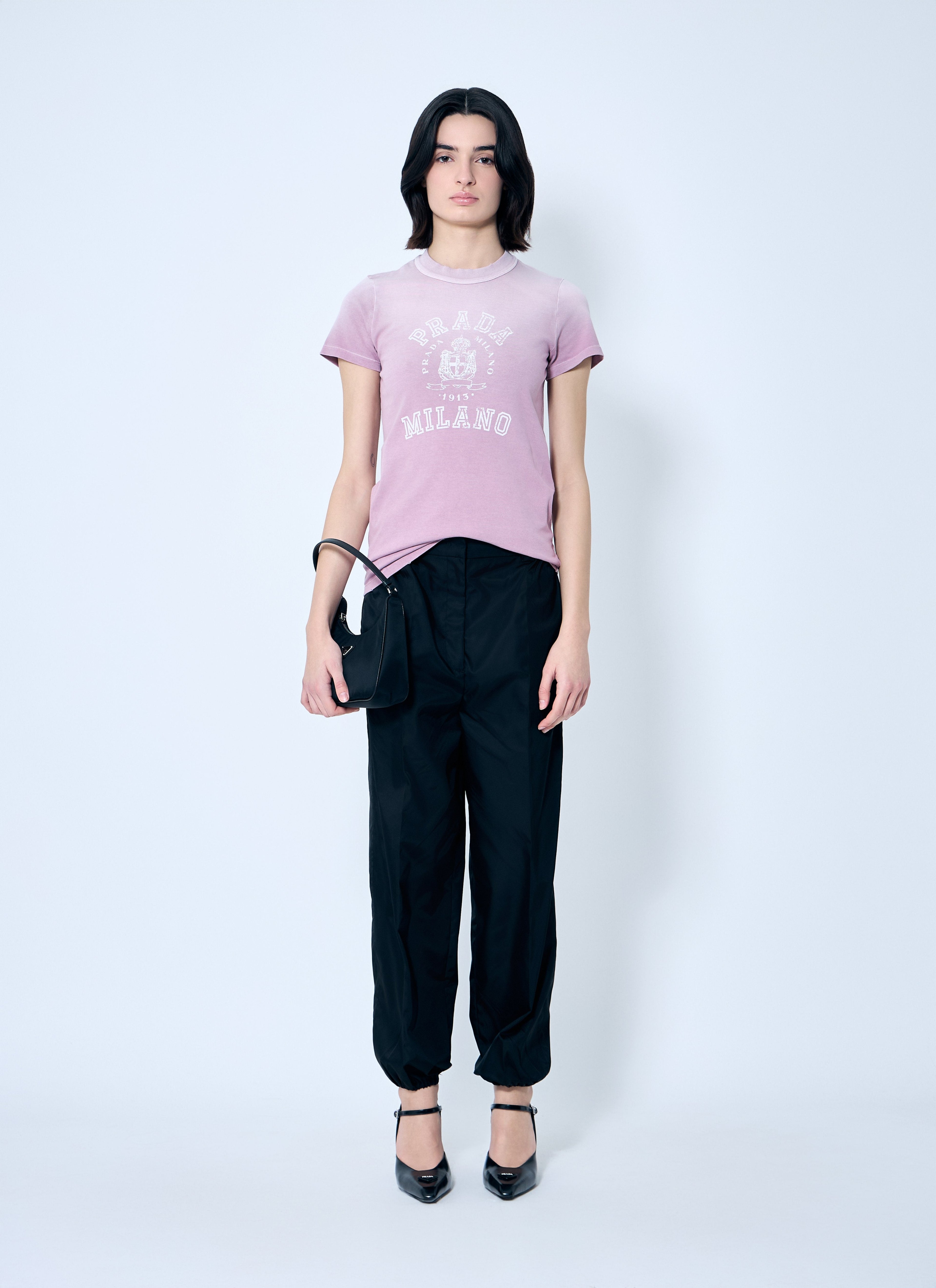 Prada Women Logo Print T-Shirt by Luosophy