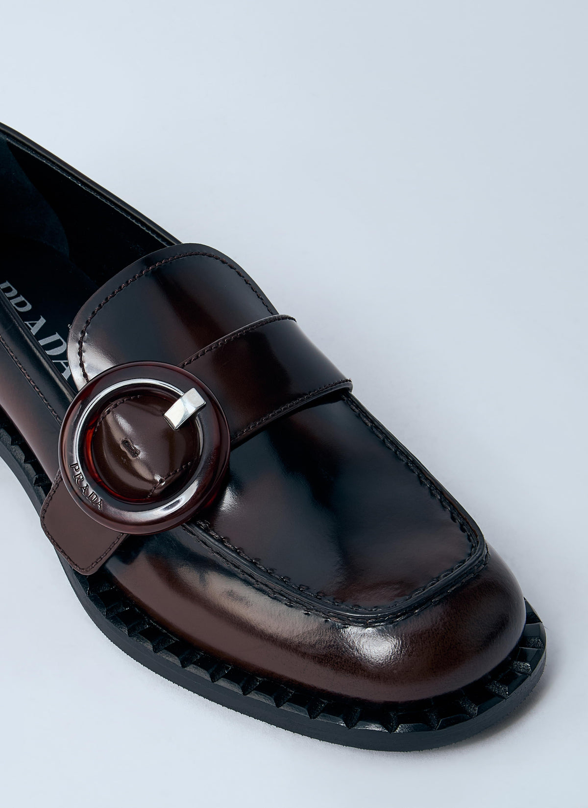 Prada women sienna loafers