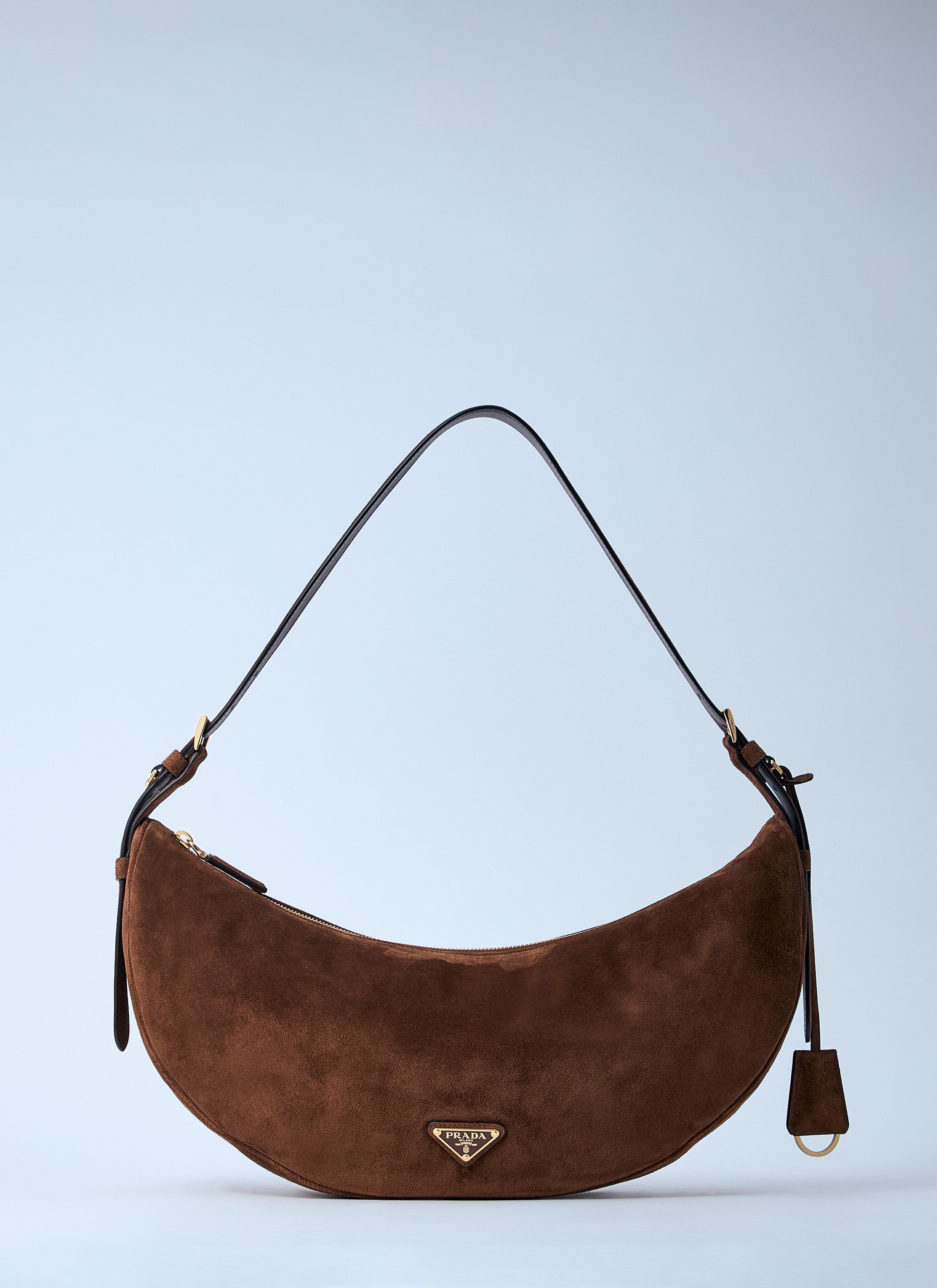 Prada Women Small Suede Shoulder Bag by Luosophy