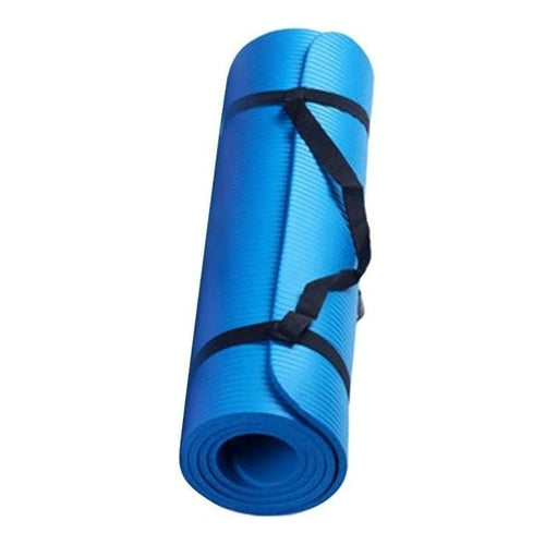Premium NBR Yoga Mat - Extra Thick Non-Slip Exercise Mat 72x24 inches