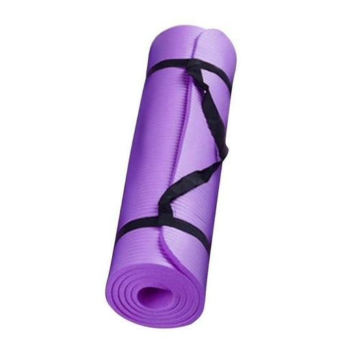 Premium NBR Yoga Mat - Extra Thick Non-Slip Exercise Mat 72x24 inches