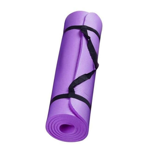 Premium NBR Yoga Mat - Extra Thick Non-Slip Exercise Mat 72x24 inches
