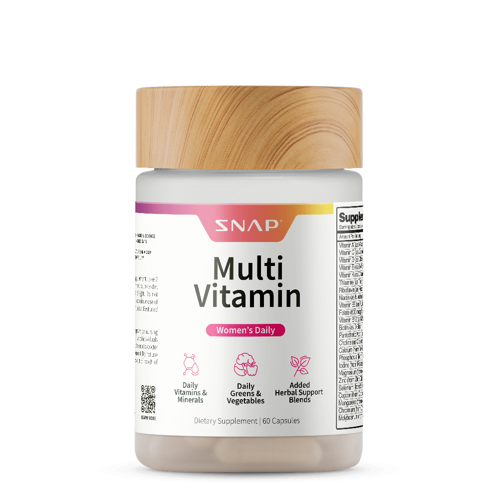 Daily Multivitamin for Women by Snap Supplements