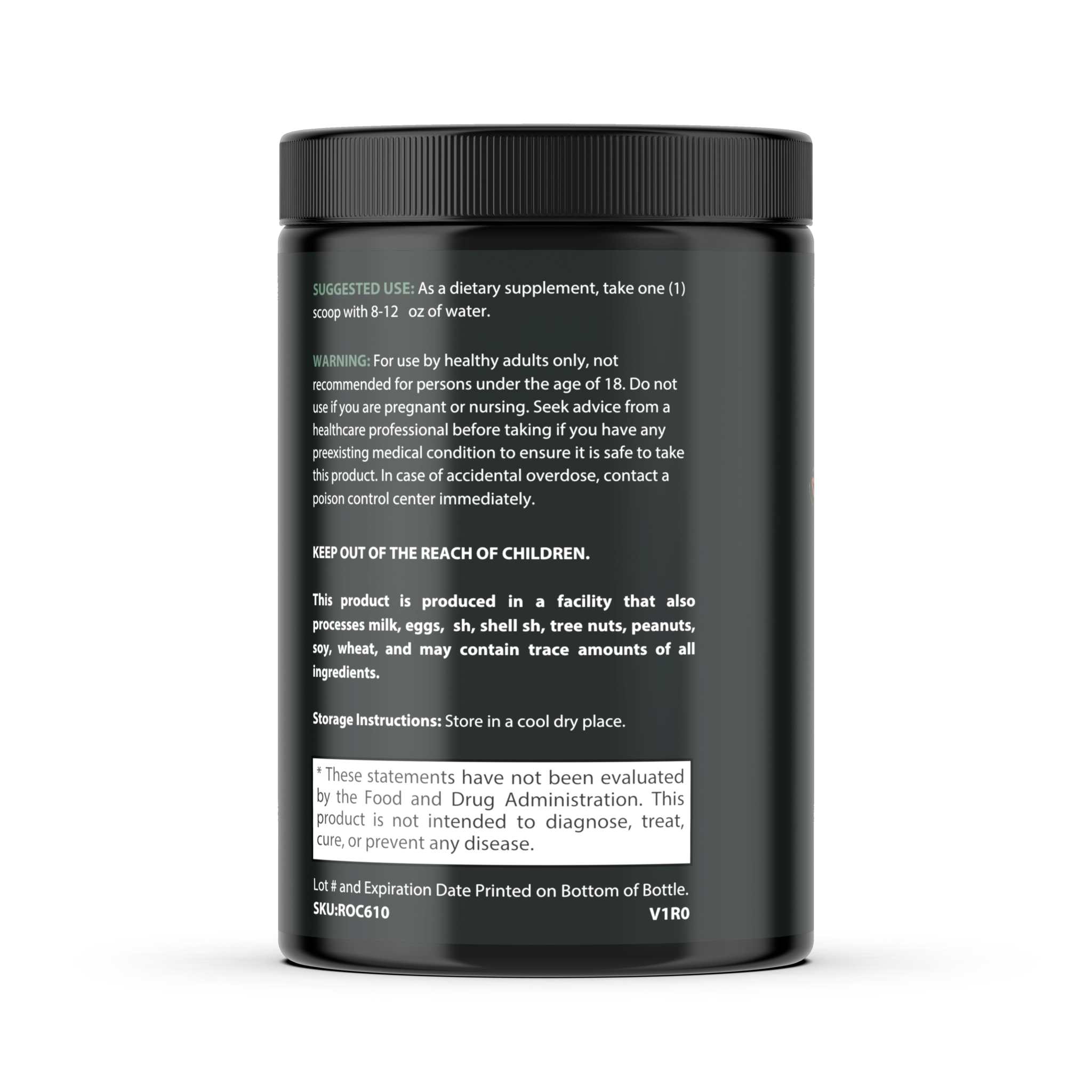 HGH-X2: Elite Muscle Recovery Formula (Pharma-Grade L-Glutamine Powder – 60 Servings) by 2020WFG