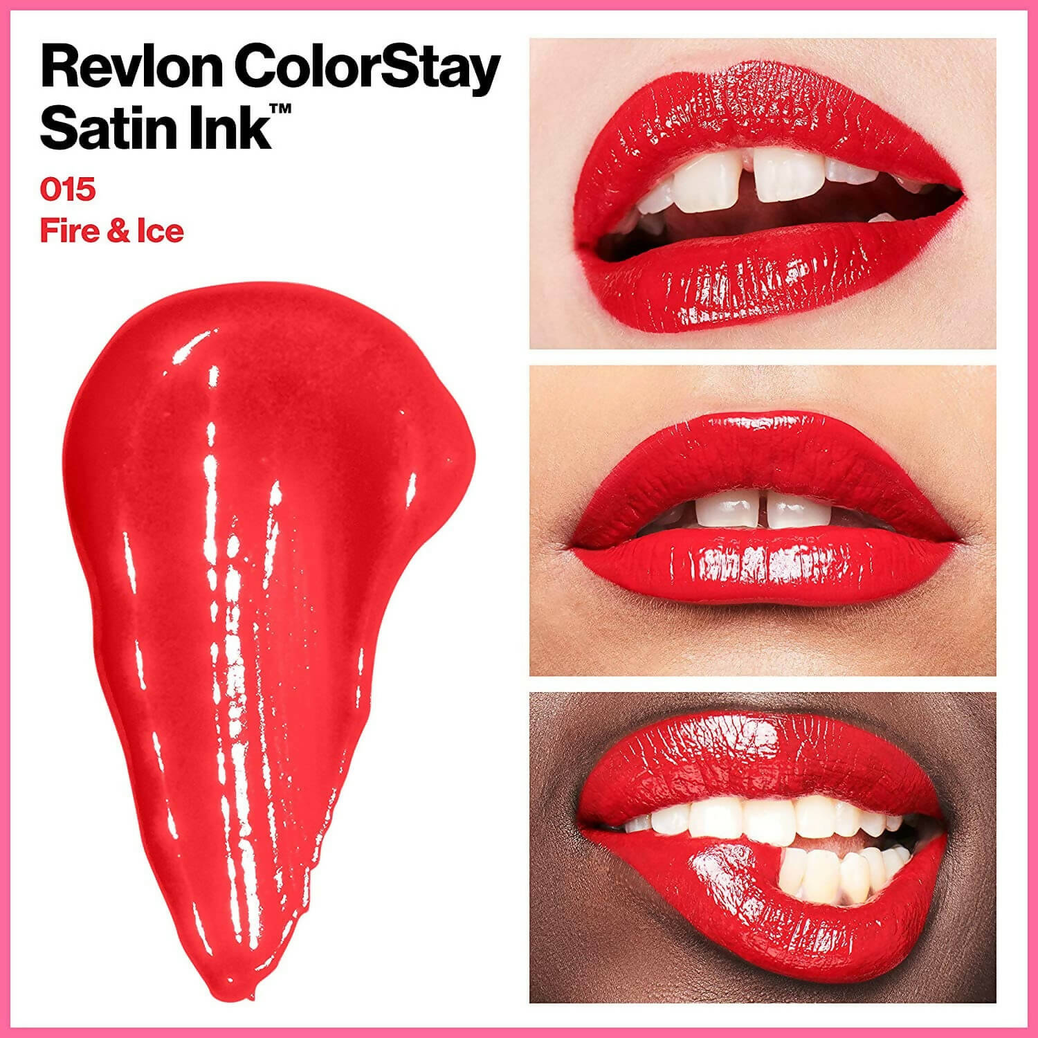 Revlon Colorstay Satin Ink Liquid Lip Color - Fire & Ice by Dista