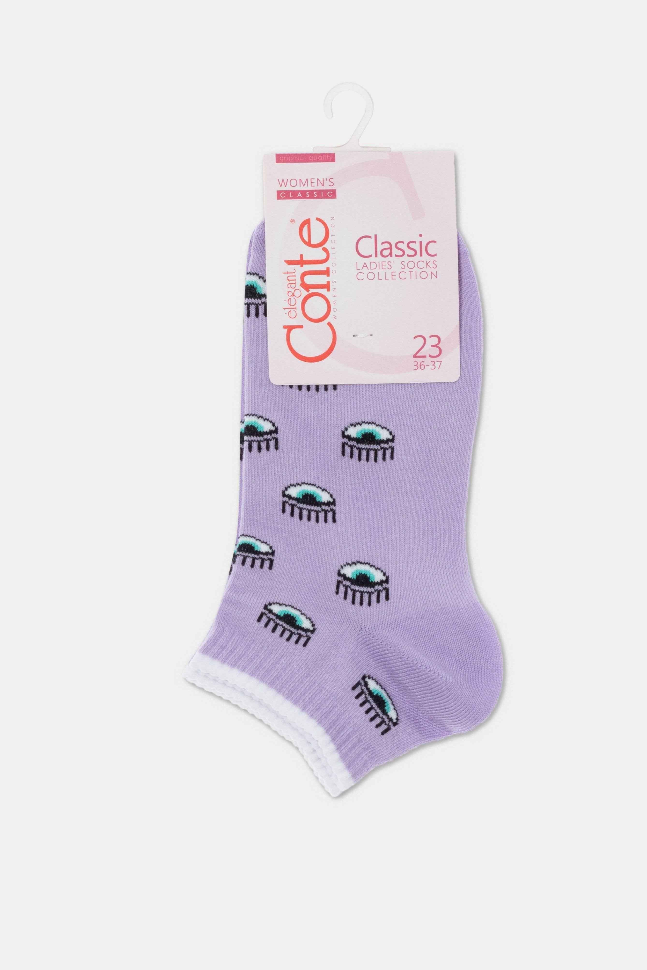 Cotton Ankle Socks Conte Classic - 438 Eyes