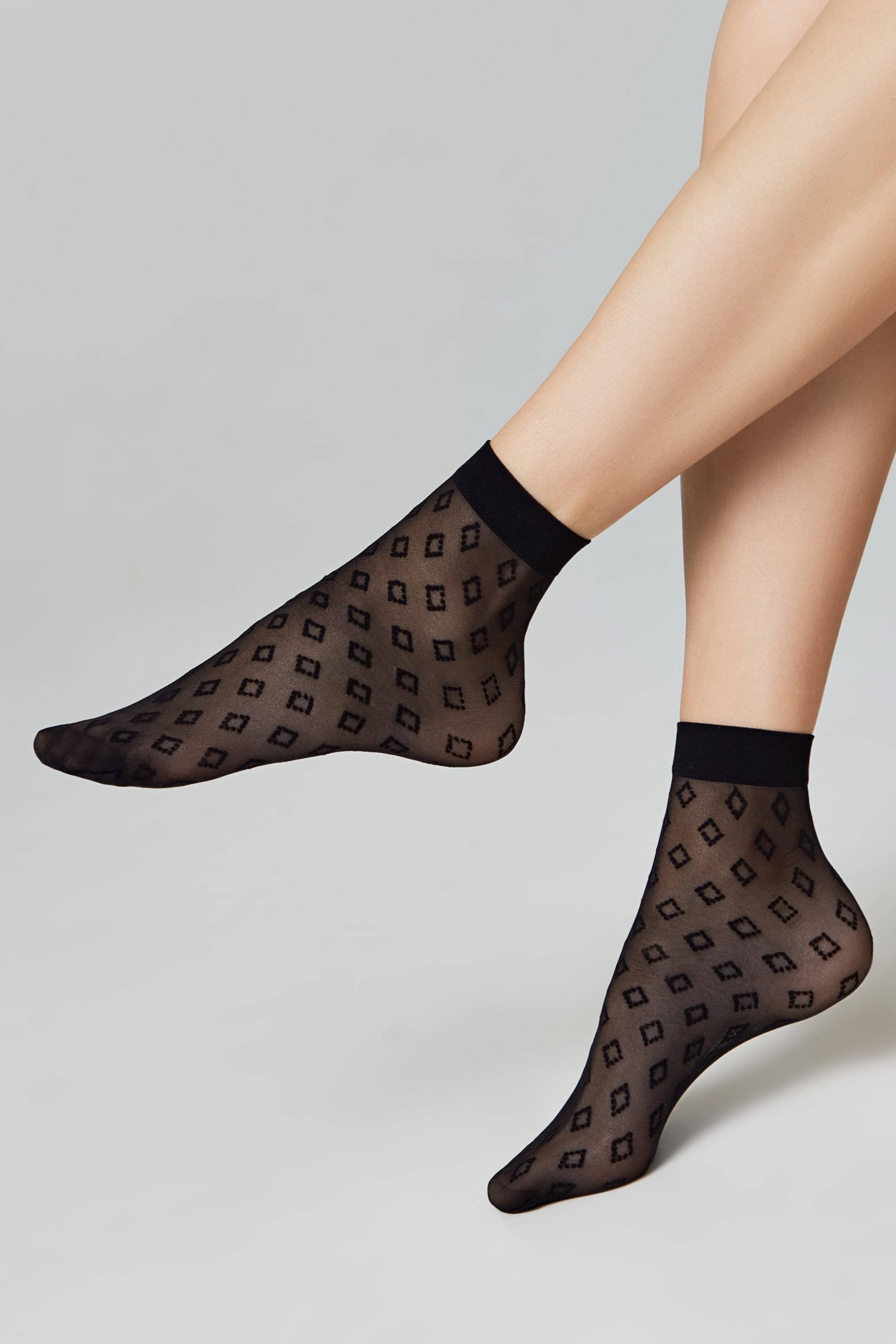 Socks Conte Fantasy - with Diamonds - DestGlow
